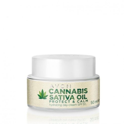Avon Cannabis Sativa Oil All Day Hydration Cream SPF30 50ml