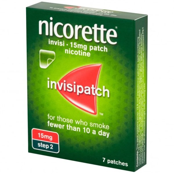 Nicorette InvisiPatch Step 2, 15mg (7 Patches)