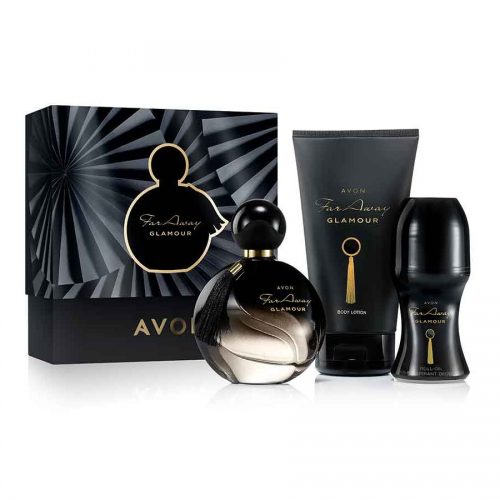 Far Away Glamour Perfume Gift Set Far Away Glamour Perfume Gift Set (Set Of 3)