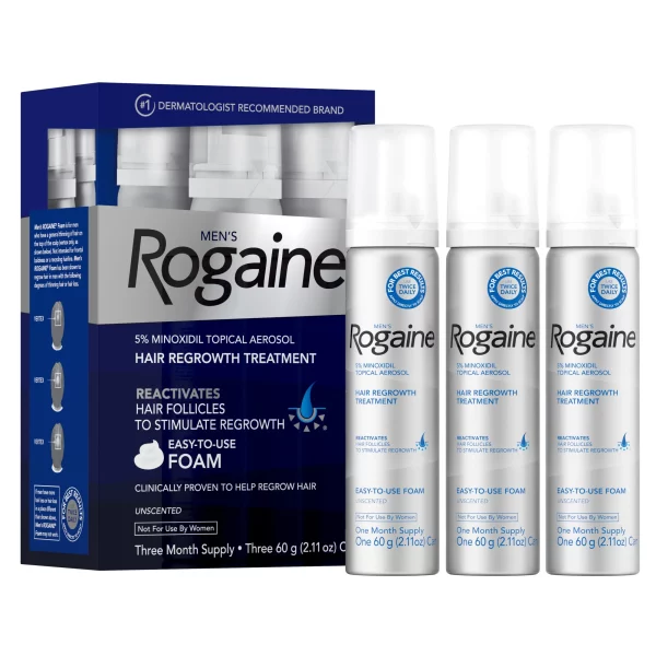rogaine foam ROGAINE / REGAINE® FOR MEN EXTRA STRENGTH SCALP FOAM