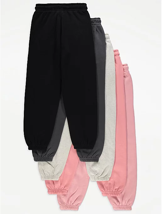 George Assorted Pink Basic Joggers (10-11 years) - Pajamas