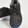 George Black Lace Up Mesh Trainers - Joggers