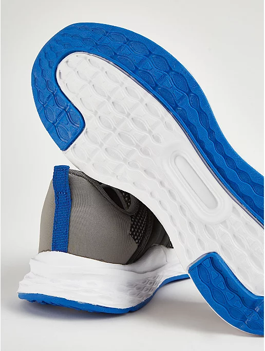 George Black Lace Up Mesh Trainers - Joggers