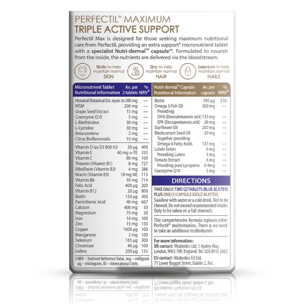 Perfectil Max (84 Tablets/Capsules)