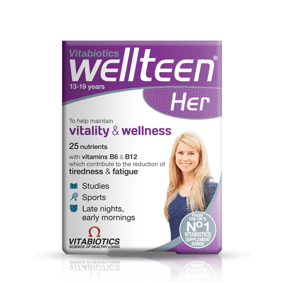 Vitabiotics Wellteen Her Plus (60 Tablets)