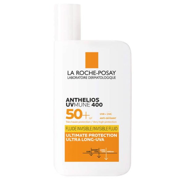 La Roche-Posay ANTHELIOS UVMUNE 400 Invisible Fluid SPF50+ Sun Cream for Sensitive Skin 50ml