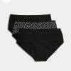 3pk-Heavy-Absorbency-Period-Low-Rise-Shorts Marks & Spencer 3pk (Mix) Heavy Absorbency Period Low Rise Shorts