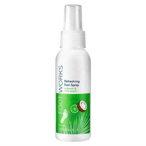 Footworks Refreshing Foot Spray With Coconut & Lime 100ml