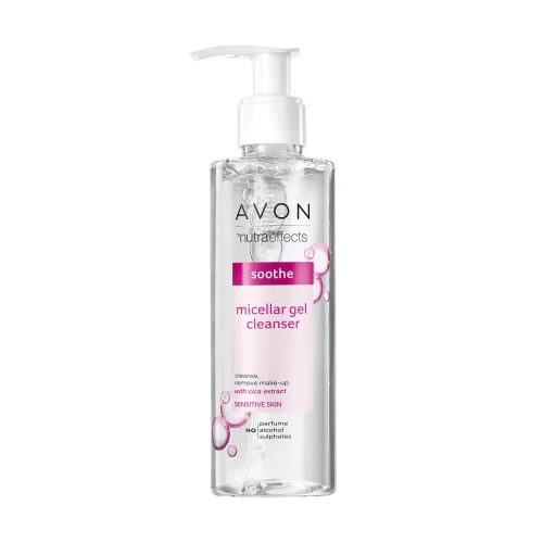 Avon True Nutra Effects Soothe Micellar Gel Cleanser 195ml